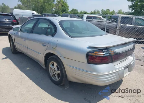 2001 Pontiac Bonneville Se from USA, damaged, VIN 1G2HX54K014204593